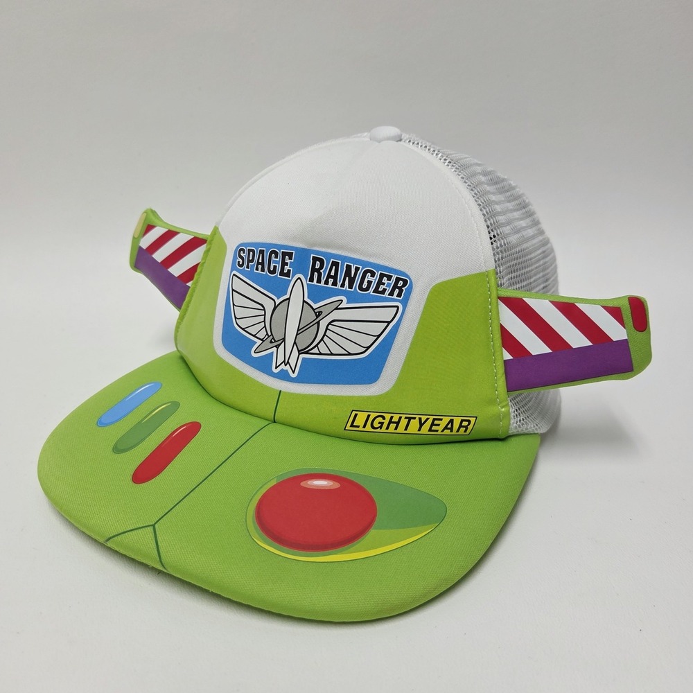 Disney Parks Toy Story Buzz Lightyear Novelty Snapback Hat Cap Adult Size